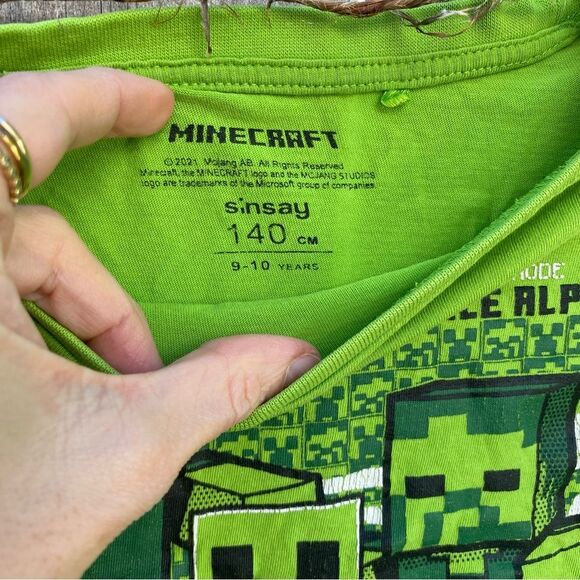 Green Creeper Kids T-Shirt - Picture 3 of 4